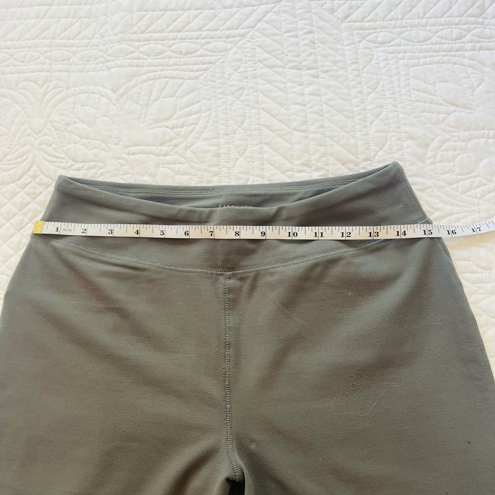 Lands' End Gray Bootcut Leggings - Picture 6 of 8